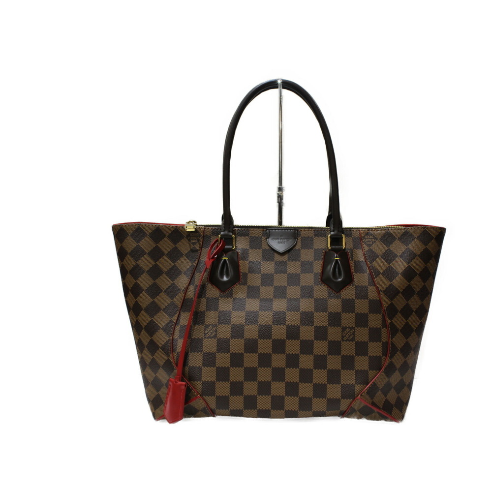 Louis Vuitton Kaisa Tote Damier Red Bag